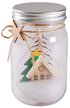 Украшение Домик из дерева в банке 13см SYMZPC-4421124