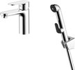 Смеситель для раковины AQUATEK НИКА AQ1812CR с гигиеническим душем