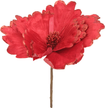 Цветок декоративный 38х21см красный SYSDH-A3025129