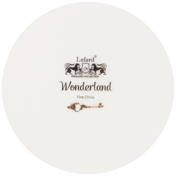 Тарелка-сердце Lefard Wonderland Кот 15х2см фарфор