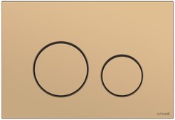 Кнопка TWINS для LINK PRO, VECTOR, LINK, HI-TEC пластик золотой матовый