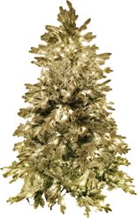 Ель искусственная Патриция 180см, флокированная, 350LED, ПЭ+ПВХ