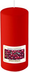 Свеча ароматическая Kukina Raffinata столб 8см Дикая вишня