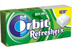 Резинка жевательная Orbit Sprmnt Refreshers 16г Мята