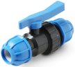 Кран компрессионный ПНД Pro Aqua UNIO d25мм