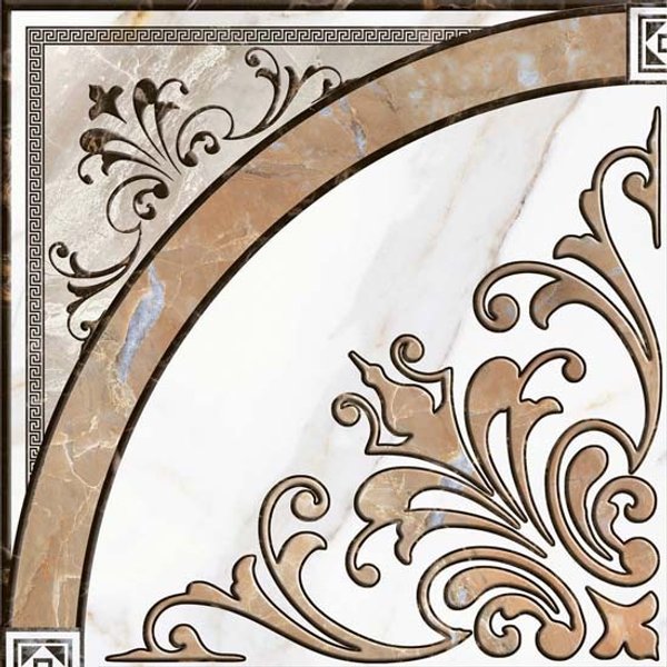 Декор напольный Капри 55х55см коричневый шт (ВСП4КП004-03)