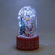 Сувенир светодиодный музыкальный Снежный шар 15х15х28см, USB-кабель, работает от батареек: ААх3, SYSQA-3125010