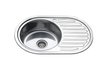 Мойка врезная Sink 6044Rdcr правая 600x444мм декор