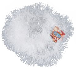 Мишура 6 слоёв 9х200см, белый, SYDC23-192