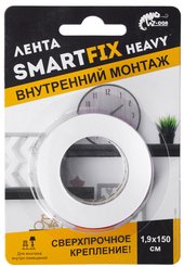 Лента сверхсильная для внутреннего монтажа W-con SmartFix HEAVY 1,9х150см, прозрачная
