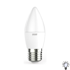 Лампа Gauss Elementary Свеча 6W 450lm 4100K Е27 LED 1/10/100