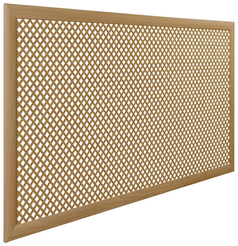 Экран для радиатора 1170х570см Глория дуб светлый