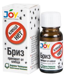 Средство для защиты участка JOY Бриз Клеща НЕТ 12мл