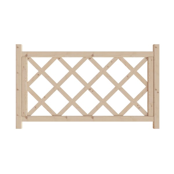 Заборчик садовый Timber&Style 60х102см