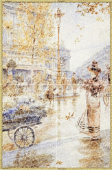 Панно GT Grace 40х60 беж.Мадам (P6GC0058TG)/P6GC0058TGU(4шт)кмп