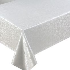 Клеенка Афина 140см белый, ПВХ