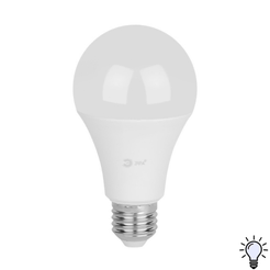 Лампочка светодиодная ЭРА GREEN LINE LED A65-30W-840-E27 GL E27 30 Вт груша яркий белый свет