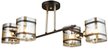 Люстра HIPER H213-4  BLACK/GOLD 4xE27