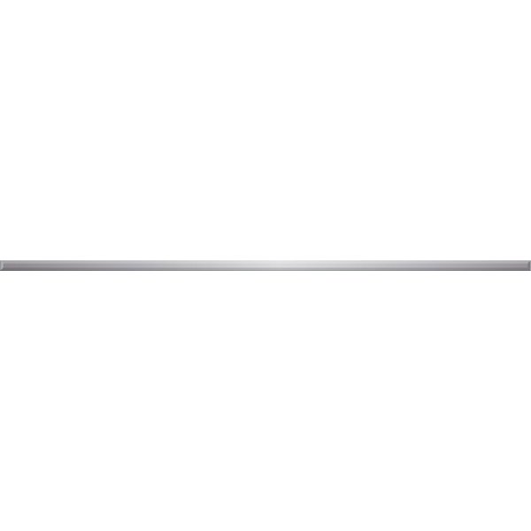 Бордюр настенный Stainless steel 1,2x63см металлический Silver шт