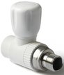 Кран полипропиленовый для радиатора прямой Pro Aqua d20х1/2"