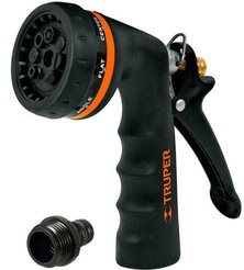 Распылитель садовый Truper PR-208 металлический 8 режимов + коннектор