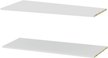 Полка д/шкафа Рум 96,8х1,6х38,4см ЛДСП Белый 2шт
