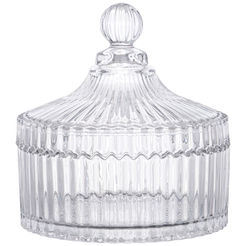 Сахарница Lefard Glass Legend Bliss 550мл 15х16см стекло, крышка стекло