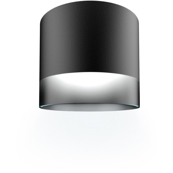 Светильник точечный накладной Ritter Arton GX53 аллюминий/стекло черный 59947 0