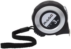 Рулетка 3мХ16мм пластиковый корпус RAGE 100047