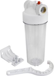 Корпус магистрального фильтра для холодной воды MPF прозрачный 10SL 3/4"