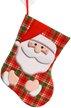 Носок рождественский Санта-Клаус 19х25см SYWZA-1225017