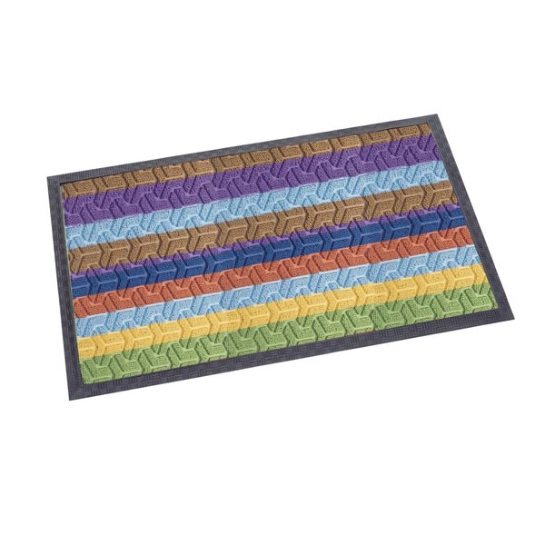 Коврик влаговпитывающий LUX multicolor 60х90см разноцветный