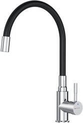 Смеситель для кухни AM.PM X-Joy S F85B07602 с гибким изливом, черный/хром