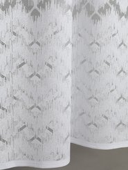 Тюль сетка жаккард HX 24G X31010 белый 280см