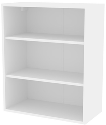 Корпус шкафа навесной для 1-го фасада Микс 60х72х30см Белый