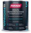 Эмаль универсальная полиуретановая PARADE UNION полуматовая База А 0,9л