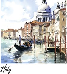 Картина на холсте Italy арт.8245016 40х50