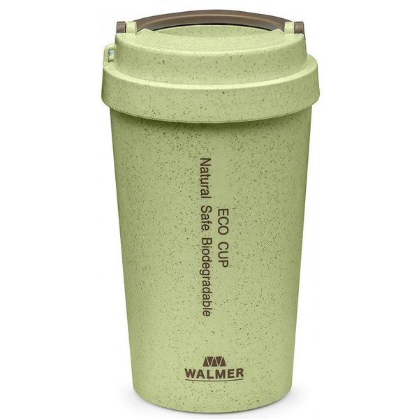 Термокружка Walmer Eco Cup 400мл пластик, зеленый
