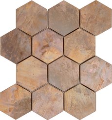 Мозаика 30,5х26,5х0,8см нержавеющая сталь (SW-18162)