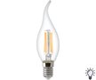 Лампа светодиодная THOMSON LED FILAMENT TAIL CANDLE 11W свеча на ветру E14 4500K свет нейтральный белый