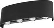Светильник светодиодный настенный накладной Uniel ULU-P20B-8Вт 4000K IP65 BLACK