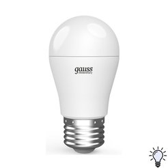 Лампа Gauss Basic Шар 13W 1200lm 4000K E27 LED 1/10/100