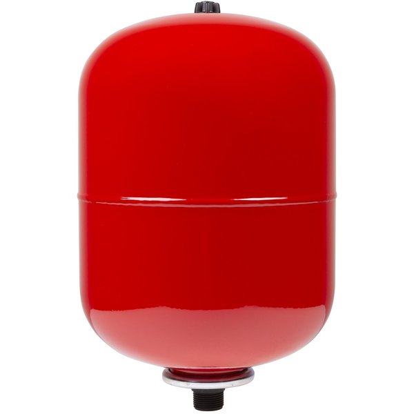 Бак расширительный на отопление 8л (цвет красный) 1" GROSSETO 