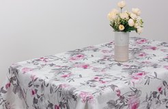 Клеенка Estella Юность 140см белый, ПВХ