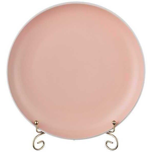 Тарелка подстановочная Lefard Pandora pink 27см керамика, розовый