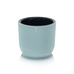 Кашпо пластиковое Linea d13,5см h11,9см v1,1л слоновая кость