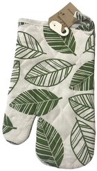 Рукавица с петлей Organic листья Мелисса 18х30