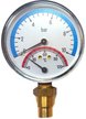 Термоманометр радиальный,10 Бар,темп.120 гр.,1/2"н,MP-У