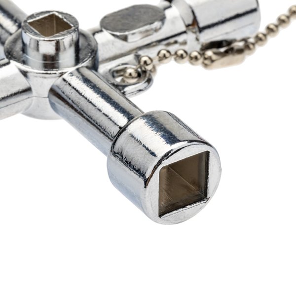 Ключ для электрошкафов duwi КУЭ-1 металл 
