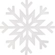 Украшение Снежинка 25см белый ПЭ SYXHP-2625082 Украшение Снежинка 25см белый ПЭ SYXHP-2625082